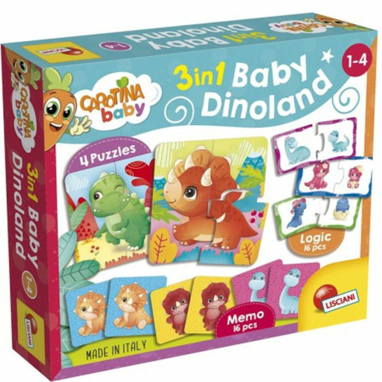 Εικόνα για CAROTINA BABY - DINOLAND (PUZZLE + 3D)