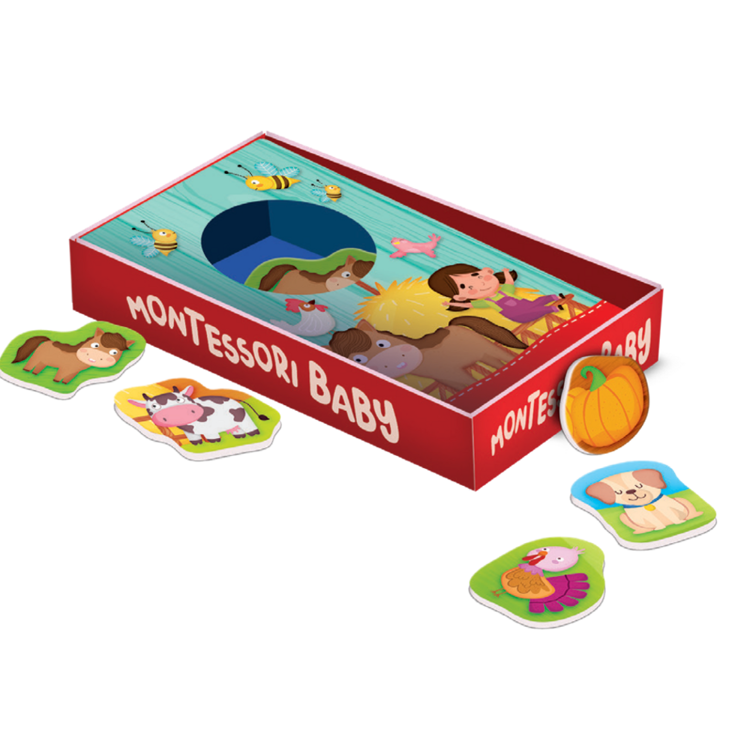 Εικόνα για Montessori Baby Box Φάρμα – Εκπαιδευτικό Παιχνίδι Lisciani