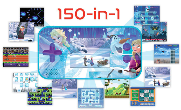 Εικόνα για ΚΟΝΣΟΛΑ CYBER ARCADE FROZEN - ΟΘΟΝΗ 2,5 150 ΠΑΙΧΝΙΔΙΑ