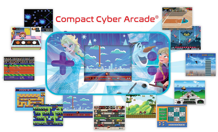 Εικόνα για ΚΟΝΣΟΛΑ CYBER ARCADE FROZEN - ΟΘΟΝΗ 2,5 150 ΠΑΙΧΝΙΔΙΑ