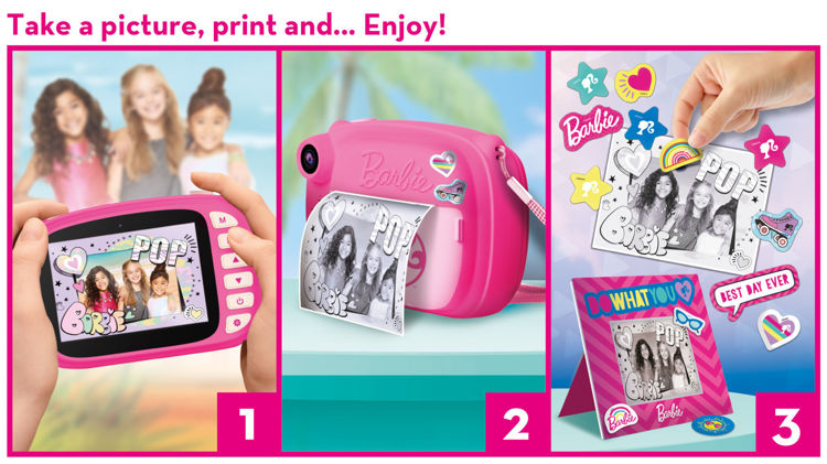 Εικόνα για Παιδική Κάμερα Barbie Print Cam