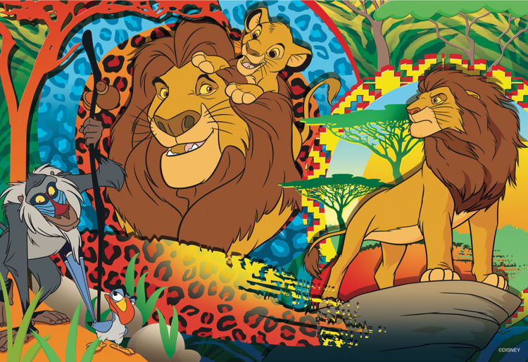 Εικόνα για DISNEY PUZZLE DF PLUS 24 LION KING