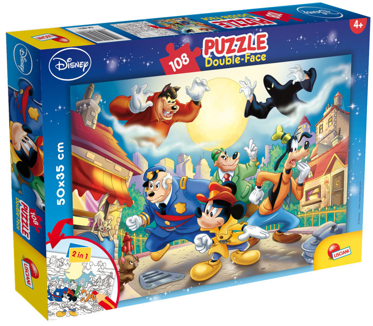 Εικόνα για PUZZLE DF PLUS 108 MICKEY MOUSE DETECTIVES