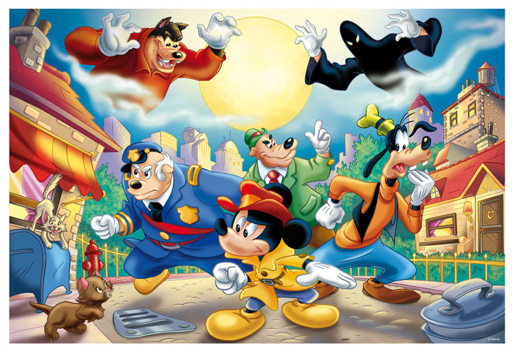 Εικόνα για PUZZLE DF PLUS 108 MICKEY MOUSE DETECTIVES