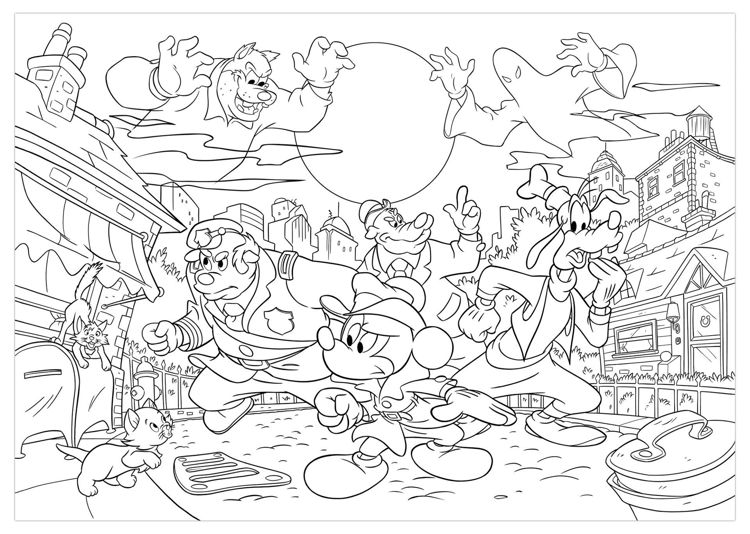 Εικόνα για PUZZLE DF PLUS 108 MICKEY MOUSE DETECTIVES