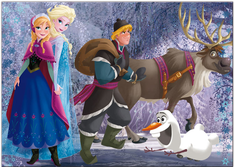 Εικόνα για PUZZLE DF SUPERMAXI 108 FROZEN ΟΝ ΤΗΕ WALK