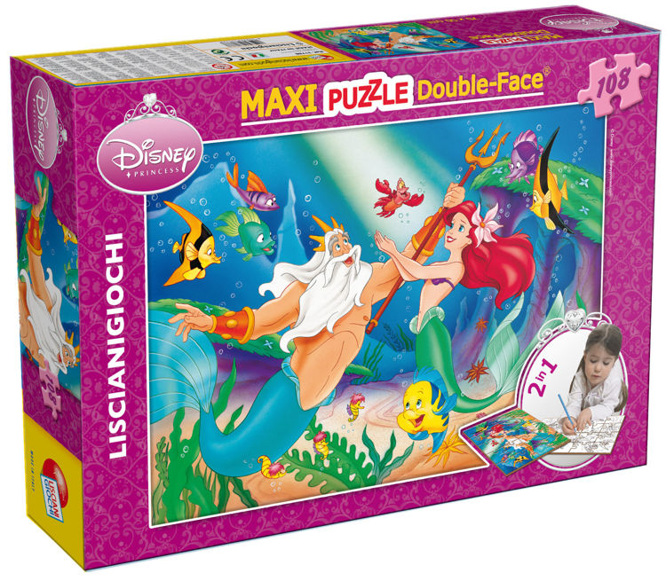 Εικόνα για PUZZLE DF SUPERMAXI 108 LITTLE MERMAID