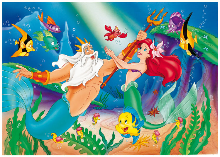 Εικόνα για PUZZLE DF SUPERMAXI 108 LITTLE MERMAID