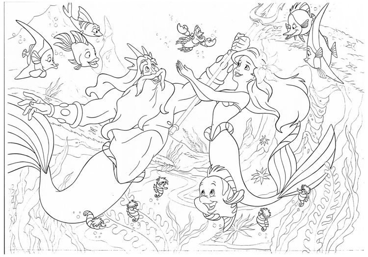 Εικόνα για PUZZLE DF SUPERMAXI 108 LITTLE MERMAID