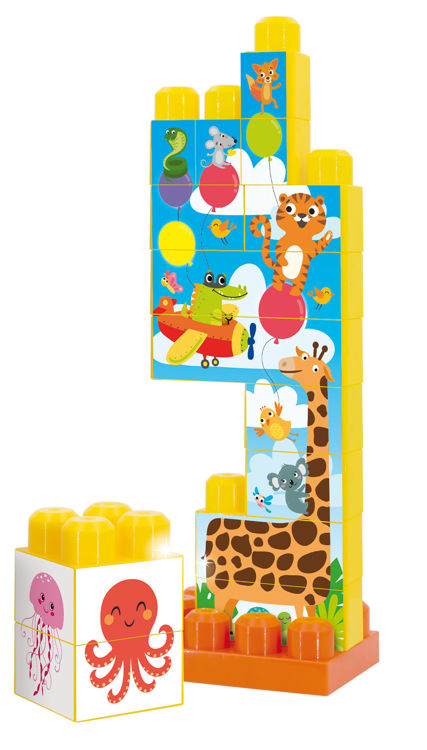 Εικόνα για CAROTINA BABY BLOCKS PUZZLE 3D ΖΩΑ