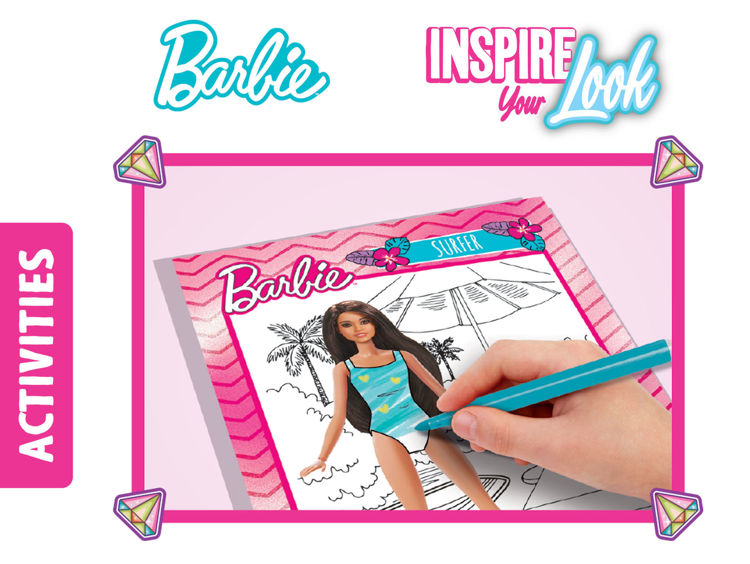 Εικόνα για BARBIE SKETCH BOOK INSPIRE YOUR LOOK (8 ΤΜΧ)