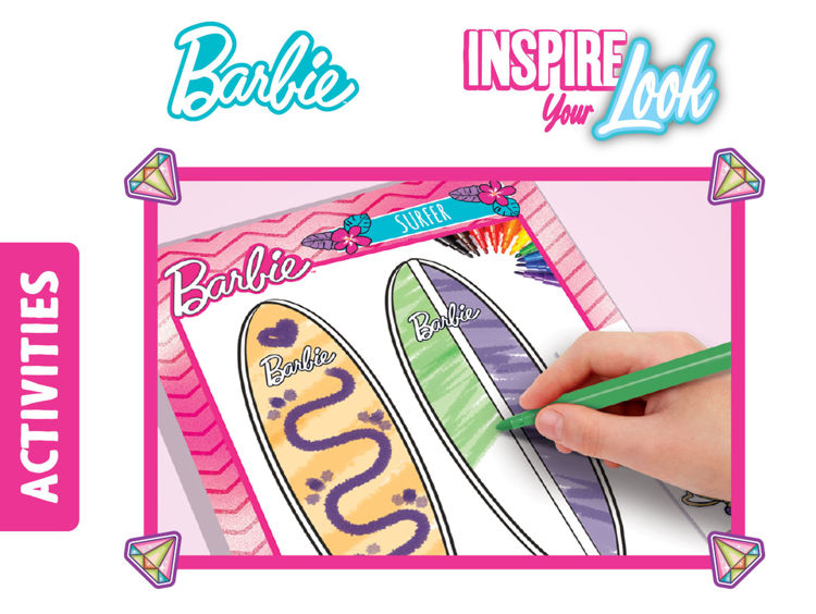 Εικόνα για BARBIE SKETCH BOOK INSPIRE YOUR LOOK (8 ΤΜΧ)