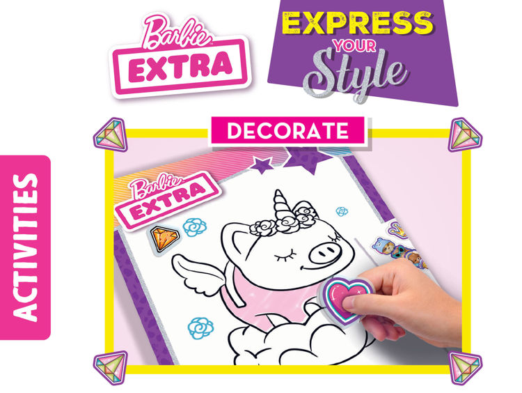 Εικόνα για BARBIE SKETCH BOOK EXPRESS YOUR STYLE (8 ΤΜΧ)