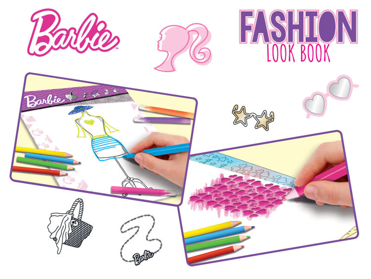 Εικόνα για BARBIE SKETCH BOOK FASHION LOOK BOOK (8 ΤΜΧ)