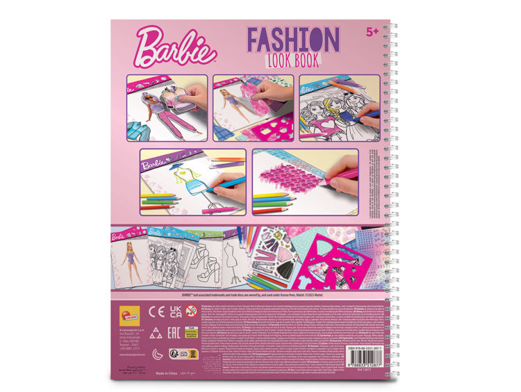 Εικόνα για BARBIE SKETCH BOOK FASHION LOOK BOOK (8 ΤΜΧ)