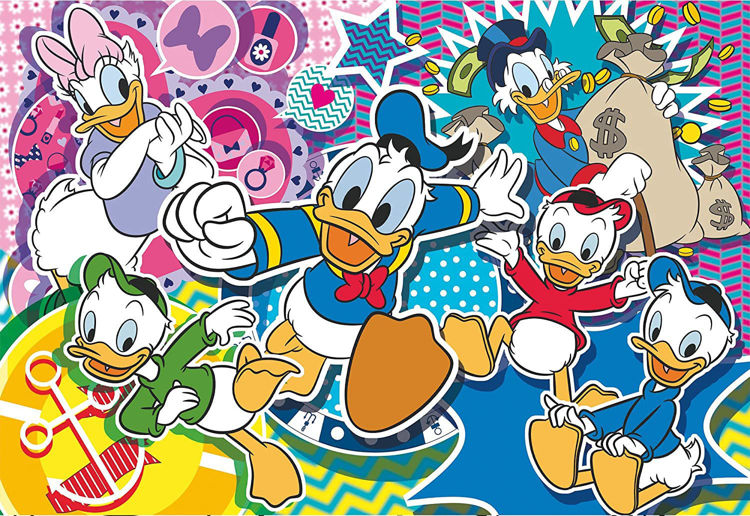 Εικόνα για DISNEY PUZZLE DF MAXI FLOOR 108  DONALD DUCK