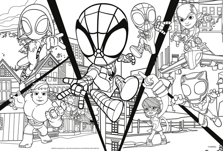 Εικόνα για MARVEL PUZZLE DF PLUS 24 SPIDEY - LET'S CHALLENGE