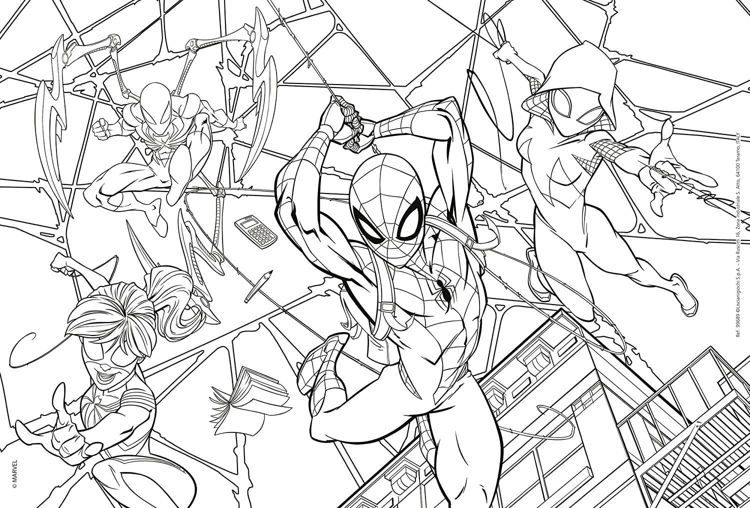 Εικόνα για MARVEL PUZZLE DF PLUS 60 SPIDERMAN