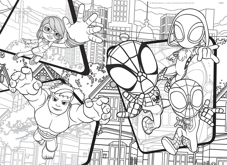 Εικόνα για MARVEL PUZZLE DF MAXI FLOOR 24 SPIDEY