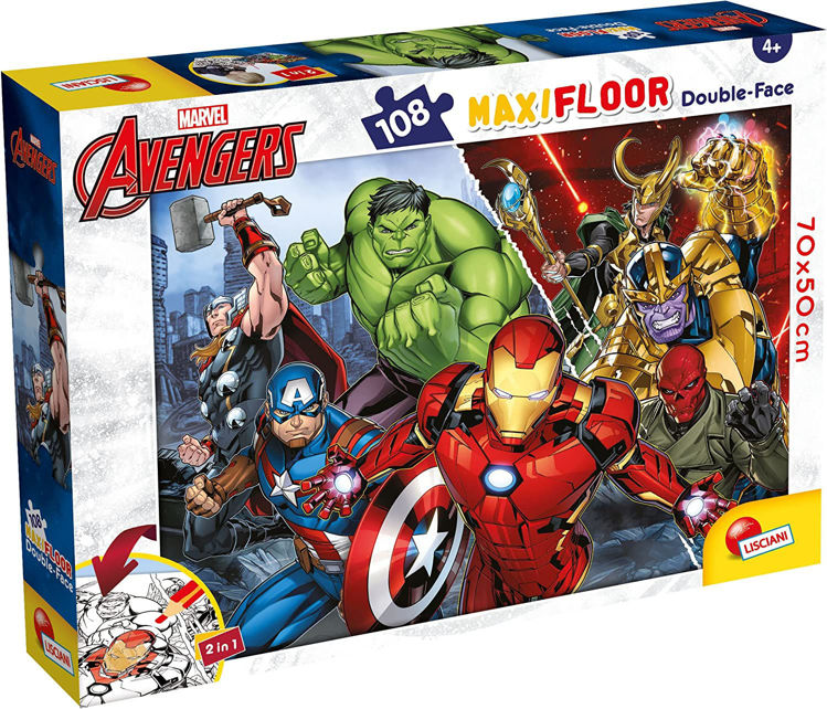 Εικόνα για MARVEL PUZZLE DF MAXI FLOOR 108 AVENGERS