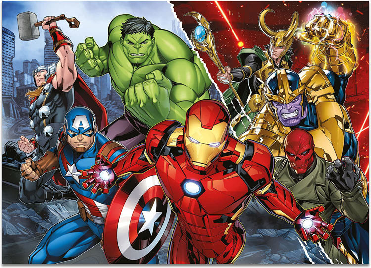 Εικόνα για MARVEL PUZZLE DF MAXI FLOOR 108 AVENGERS