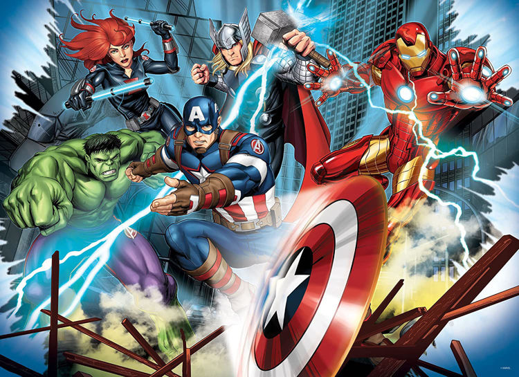Εικόνα για MARVEL PUZZLE DF MAXI FLOOR 150 AVENGERS