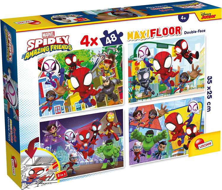 Εικόνα για MARVEL PUZZLE DF MAXI FLOOR 4 X 48 SPIDEY