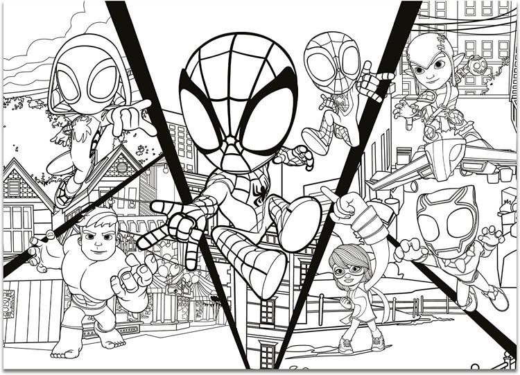 Εικόνα για MARVEL PUZZLE DF MAXI FLOOR 4 X 48 SPIDEY