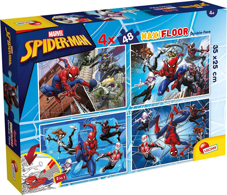 Εικόνα για MARVEL PUZZLE DF MAXI FLOOR 4 X 48 SPIDERMAN