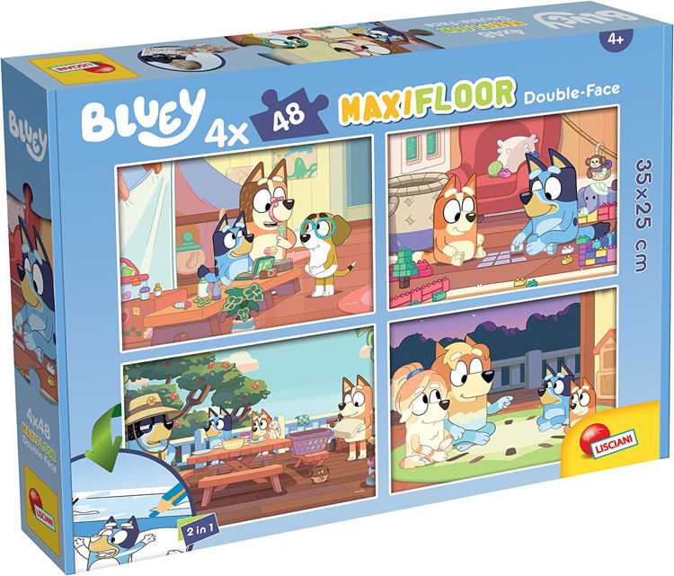 Εικόνα για BLUEY  PUZZLE DF MAXI FLOOR 4 X 48