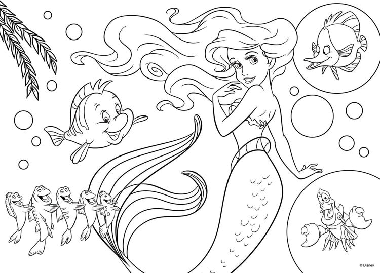 Εικόνα για PUZZLE DF PLUS 60 LITTLE MERMAID