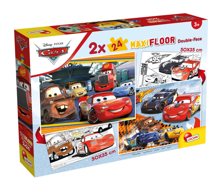 Εικόνα για DISNEY PUZZLE MAXIFLOOR 2 X 24 CARS