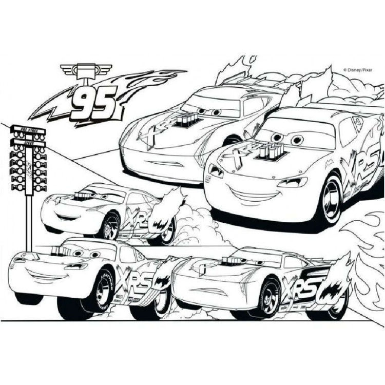 Εικόνα για DISNEY PUZZLE MAXIFLOOR 2 X 24 CARS