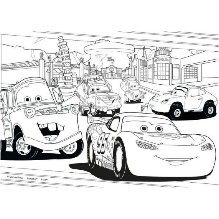 Εικόνα για DISNEY PUZZLE MAXIFLOOR 2 X 24 CARS