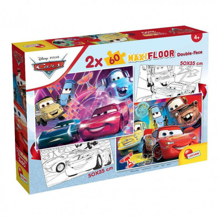 Εικόνα για DISNEY PUZZLE DF MAXIFLOOR 2 X 60 CARS