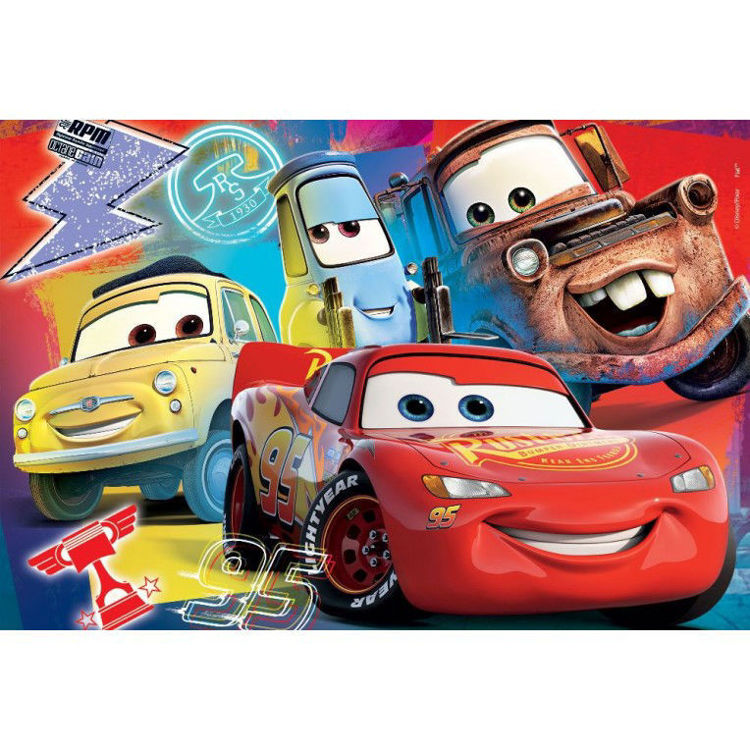 Εικόνα για DISNEY PUZZLE DF MAXIFLOOR 2 X 60 CARS