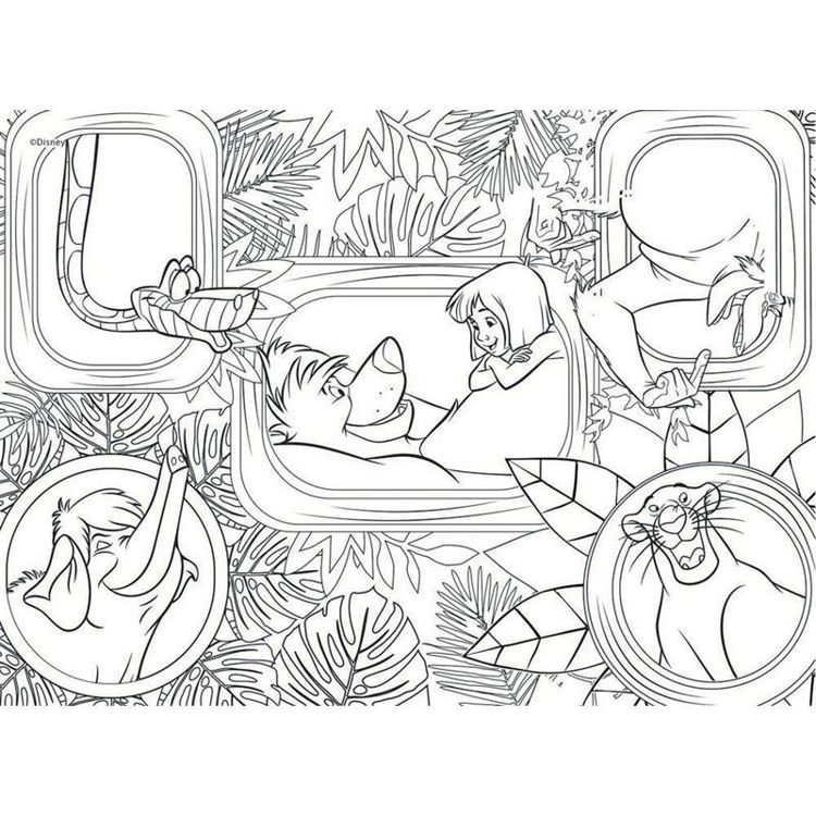Εικόνα για DISNEY PUZZLE MAXIFLOOR 4 X 48 CLASSIC MIX