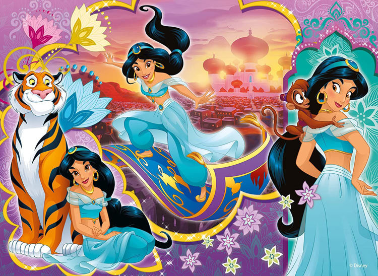 Εικόνα για DISNEY PUZZLE MAXIFLOOR 4 X 48 ΠΡΙΓΚΙΠΙΣΣΕΣ