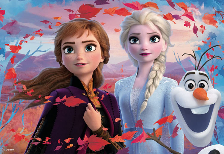 Εικόνα για DISNEY PUZZLE SUPERMAXI 4*48 FROZEN 2
