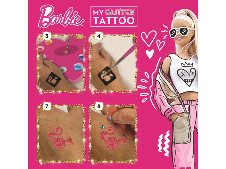 Εικόνα για BARBIE MY GLITTER TATTOO