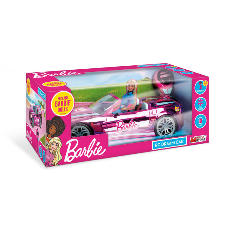 Εικόνα για BARBIE R/C -DREAM CAR -CHROMED PINK