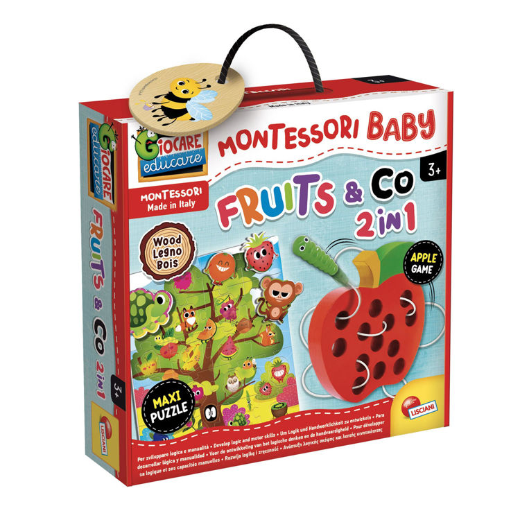 Εικόνα για WOOD FRUITS MONTESSORI 2 ΣΕ 1