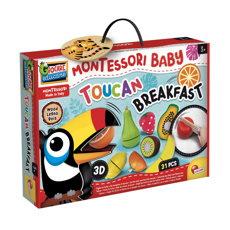 Εικόνα για MONTESSORI WOOD TOUCAN BREAKFAST