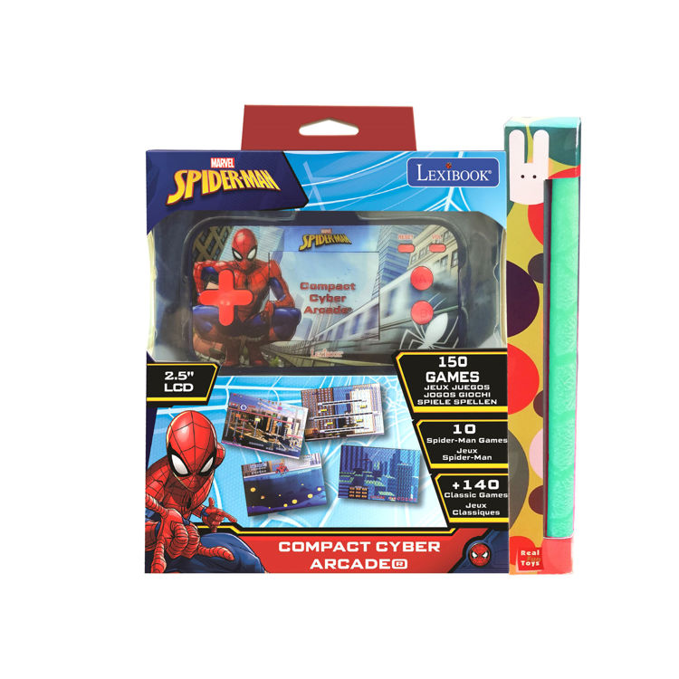 Εικόνα για ΚΟΝΣΟΛΑ CYBER ARCADE SPIDERMAN - ΟΘΟΝΗ 2,5 150 ΠΑΙΧΝΙΔΙΑ ΛΑΜΠΑΔΑ