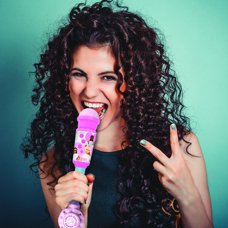 Παιδικό μικρόφωνο karaoke Barbie