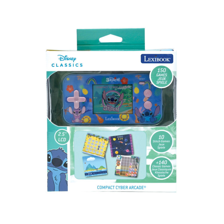 Εικόνα για ΚΟΝΣΟΛΑ CYBER ARCADE STITCH  - ΟΘΟΝΗ 2,5 150 ΠΑΙΧΝΙΔΙΑ