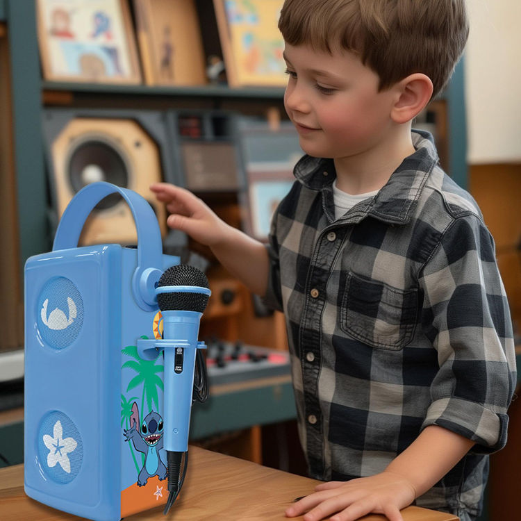 Ηχείο με μικρόφωνο karaoke Stitch