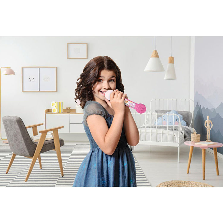 Παιδικό μικρόφωνο karaoke Barbie με ηχητικά εφέ