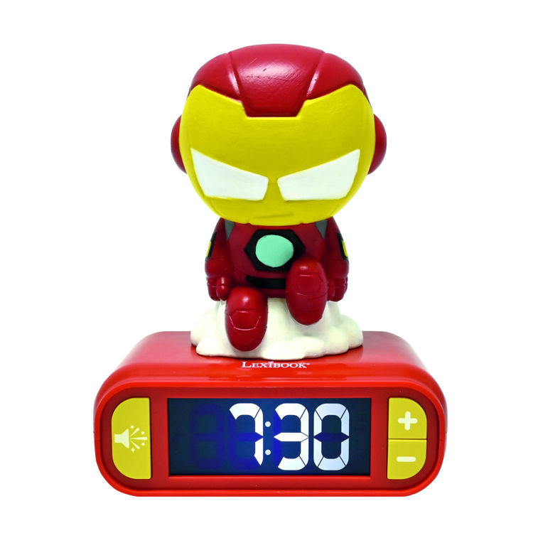Παιδικό επιτραπέζιο ρολόι ξυπνητήρι Iron Man