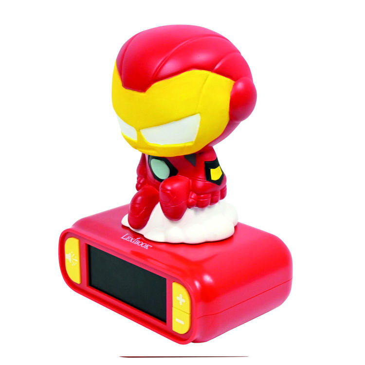Παιδικό επιτραπέζιο ρολόι ξυπνητήρι Iron Man